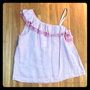 Anthropologie Ruffled Top